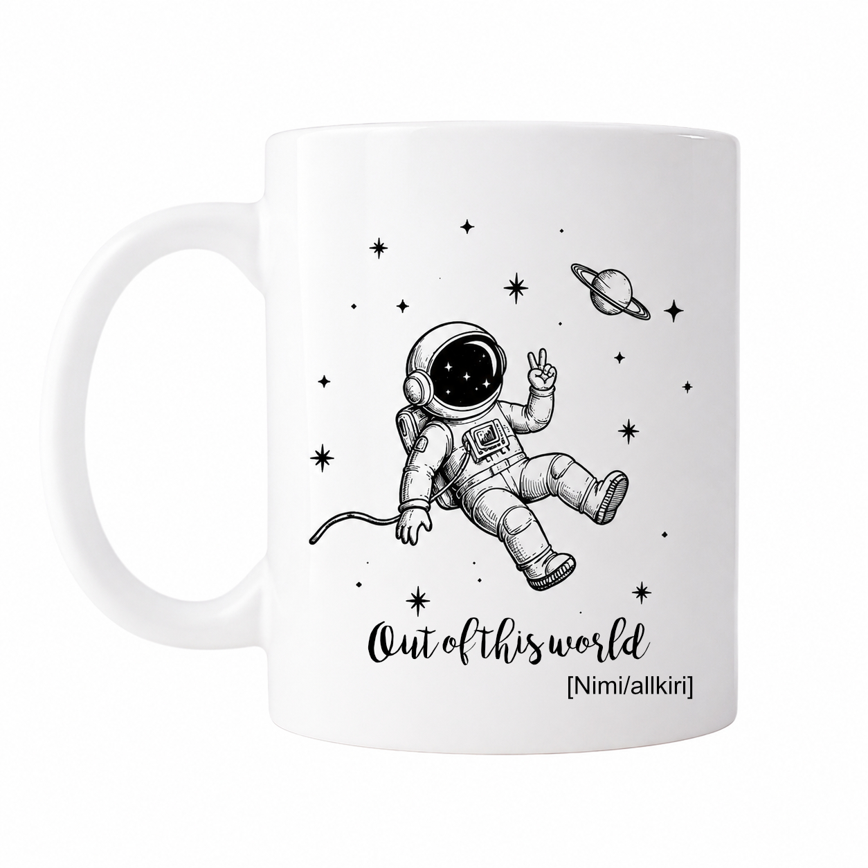 Space Retro seeria “Out of this world” keraamiline kruus, 330 ml