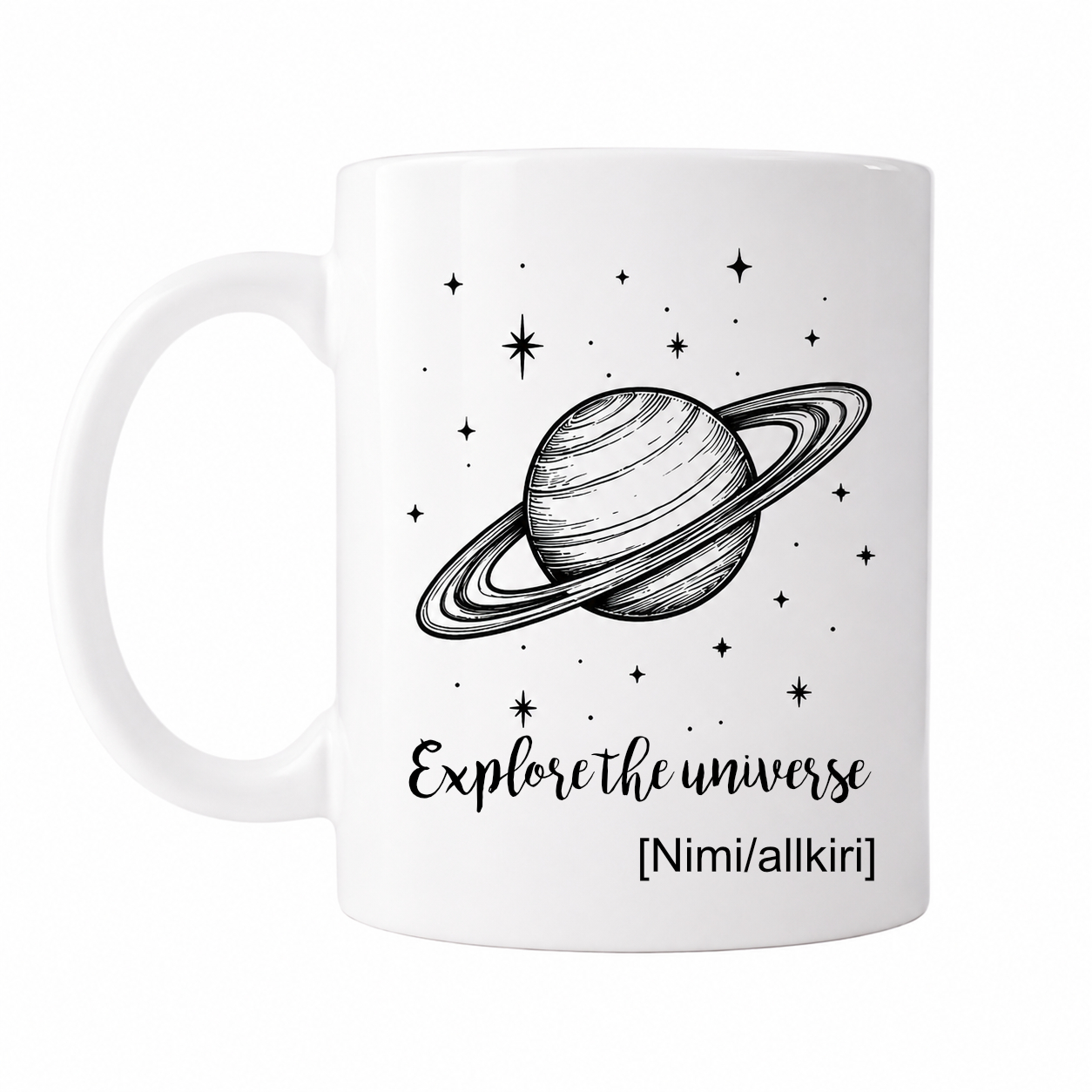 Space Retro seeria “Explore the universe” keraamiline kruus, 330 ml