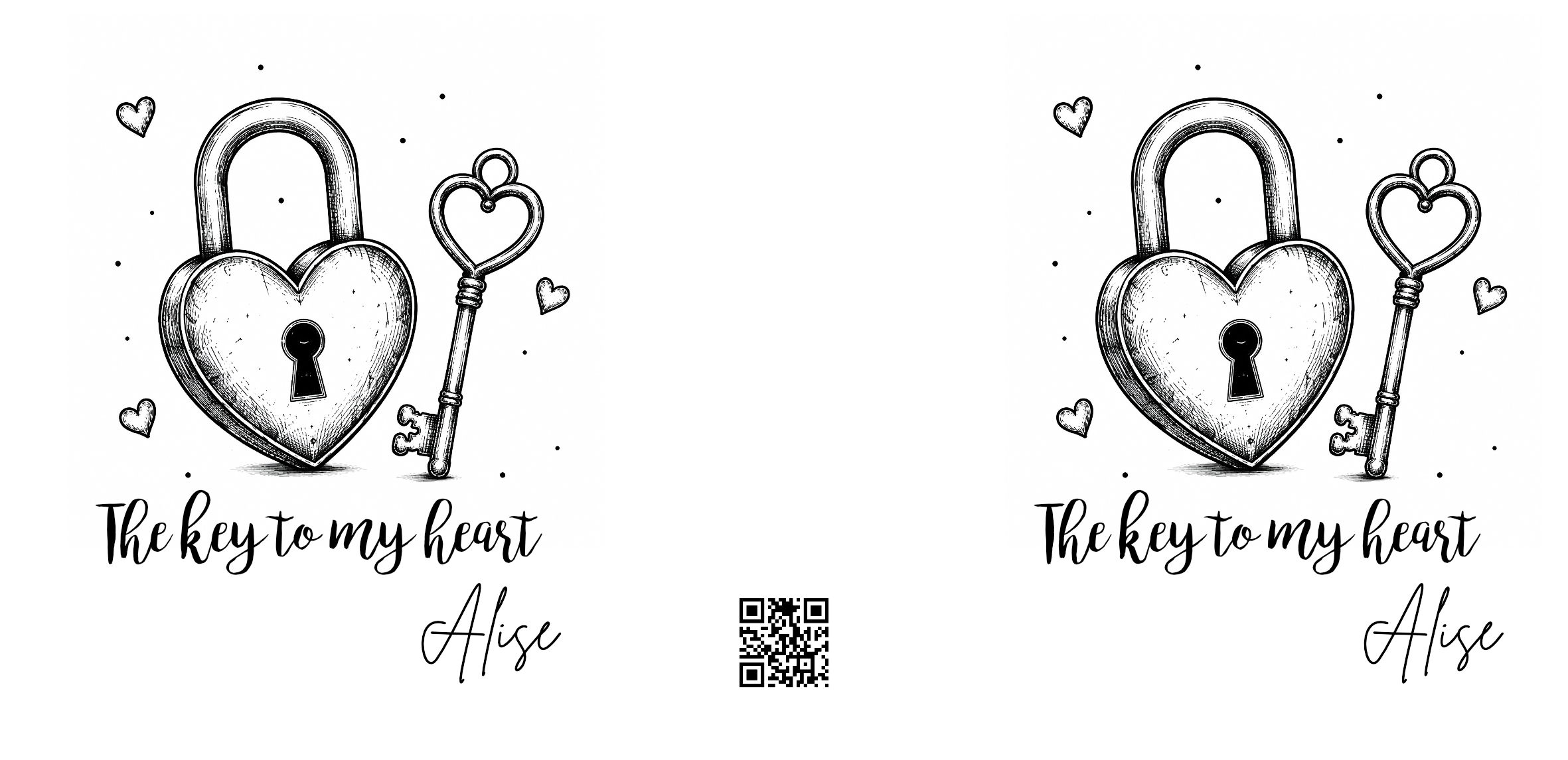 Love Retro seeria “Key to My Heart” keraamiline kruus, 330 ml - Pilt 4