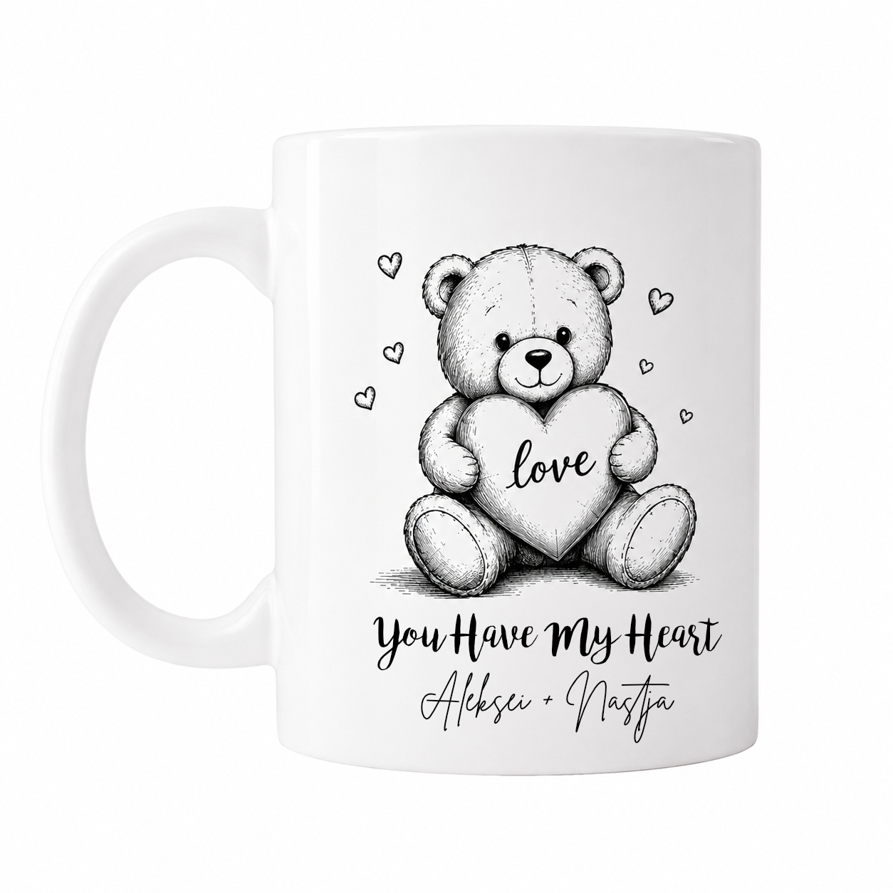 Love Retro seeria “You Have My Heart” keraamiline kruus, 330 ml - Pilt 2