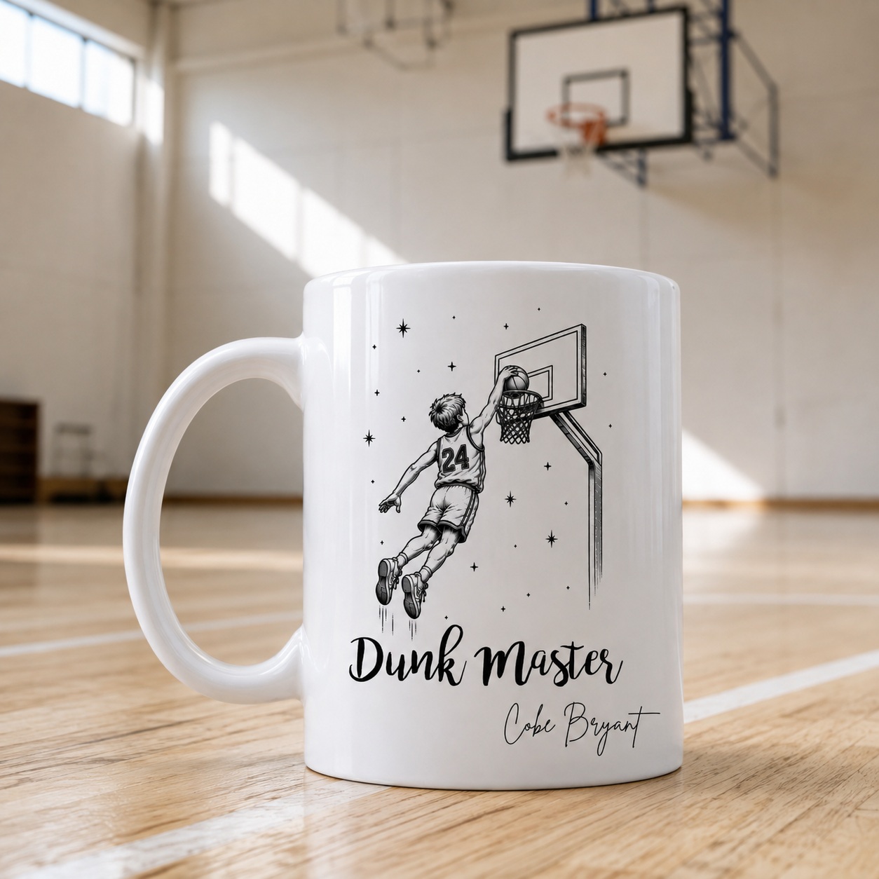 Basket Retro seeria “Dunk Master” keraamiline kruus, 330 ml - Pilt 3