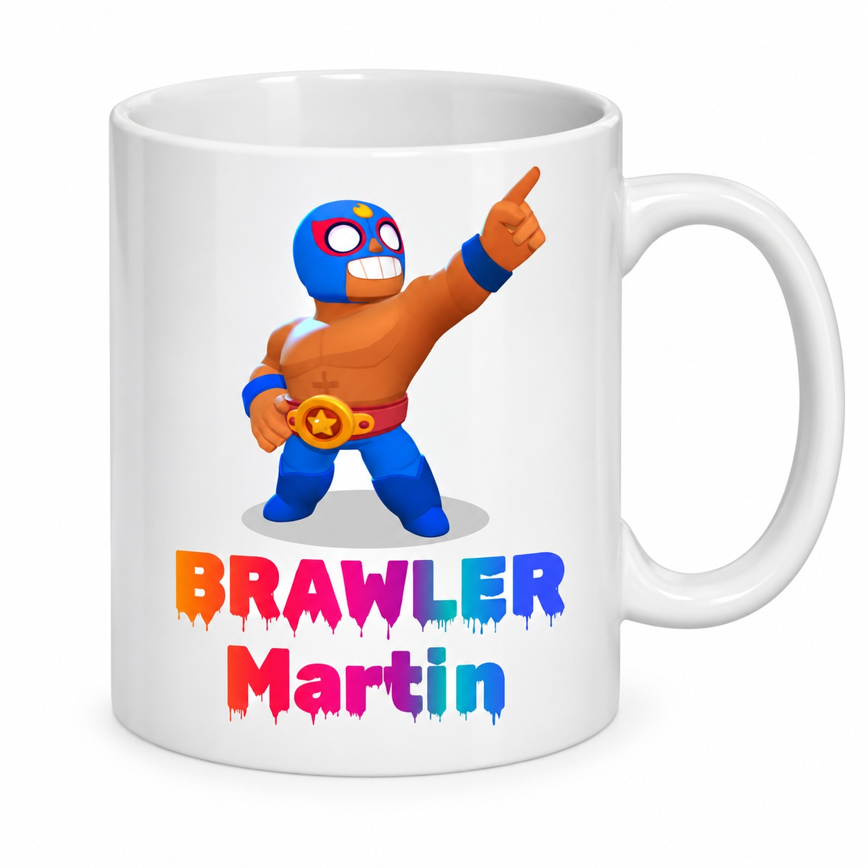 Brawl Stars seeria "Brawler" keraamiline kruus, 330 ml - Pilt 3