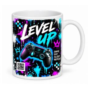 Game Mode seeria “Level Up 1” keraamiline kruus
